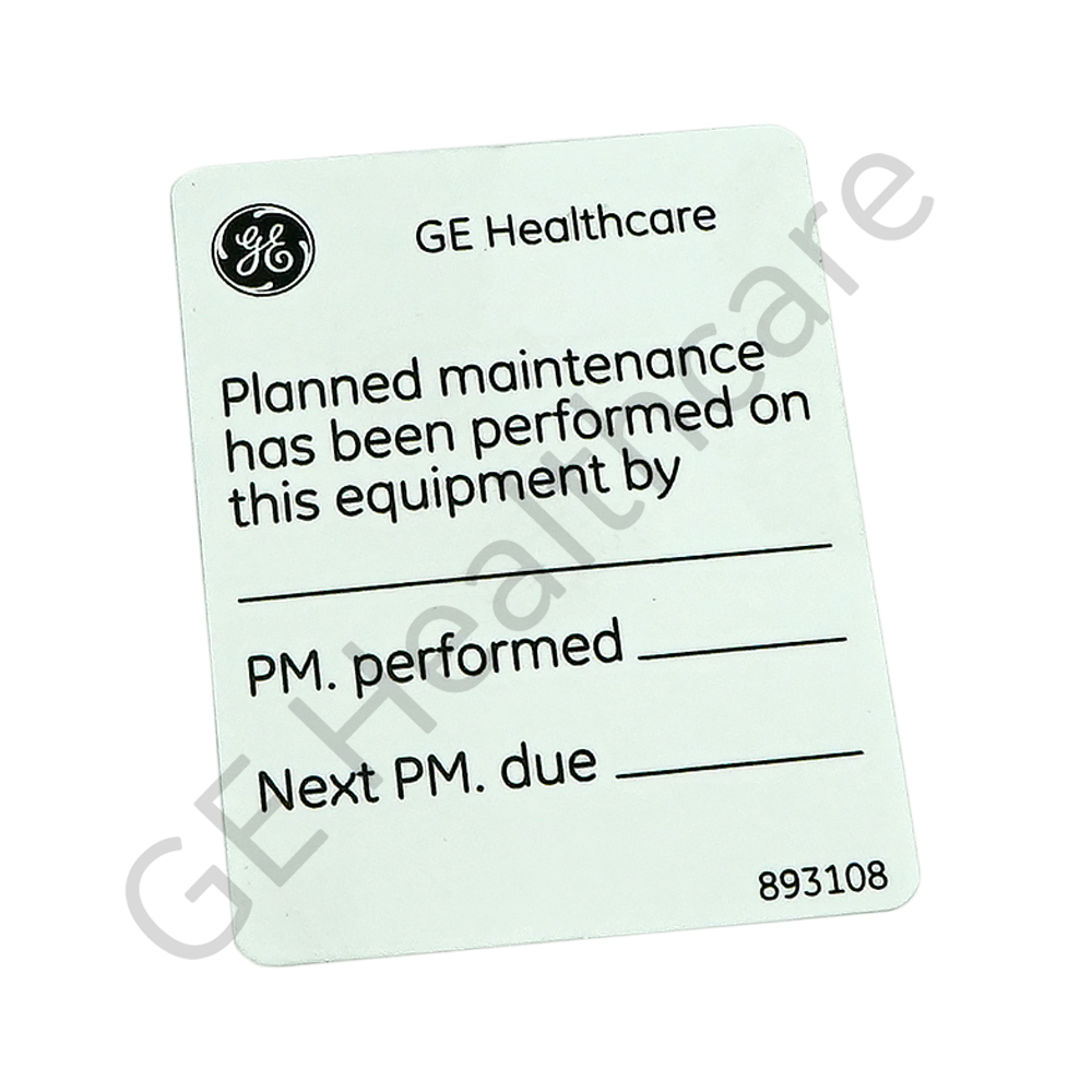 SPARE PART UPDATE STICKER PLANNED MAINTENANCE KIT SPARE PART UPDATE STICKER PLANNED MAINTENANCE KIT