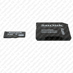 Memory Card - 4GB SD Card Standard and Dual Probe Memory Card - 4GB SD Card Standard and Dual Probe