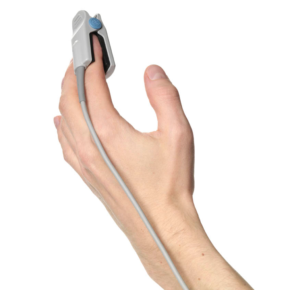 TruSignal™ SpO2 Reusable Sensor, Finger, Adult/Pediatric, 1m, 1/pack TruSignal™ SpO2 Reusable Sensor, Finger, Adult/Pediatric, 1m, 1/pack